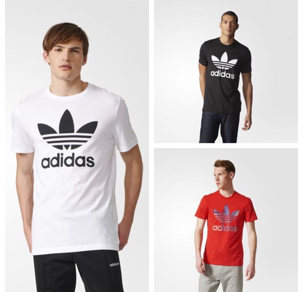 NWT Adidas Originals Trefoil Logo T-Shirt Men’s Short Sleeve Tee Casual Top $30